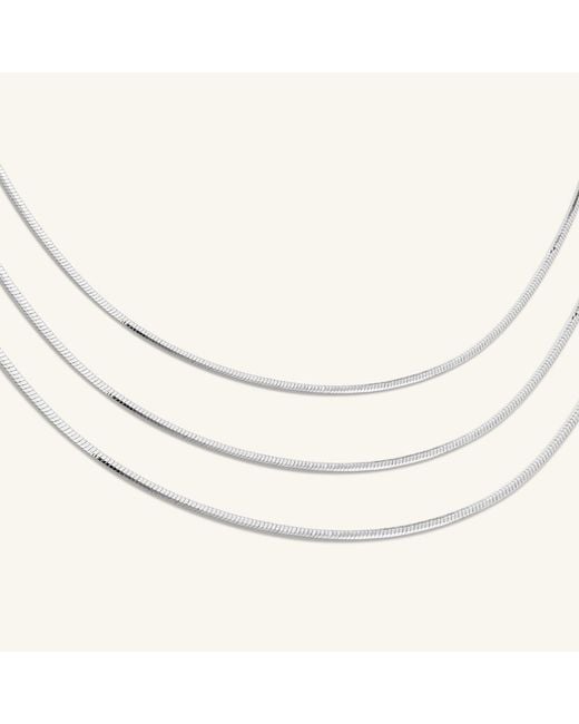 Retro Chic Metallic Aeolian Whispers Chain Necklace