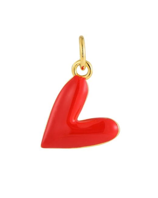 Pinnole Red Heart Charm