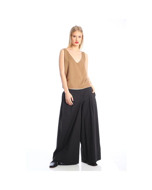 Silvia Serban Black Oversized Pants