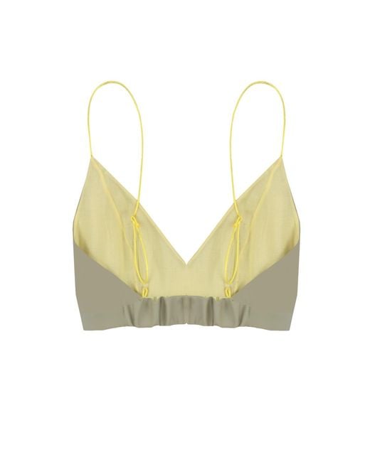 Mirimalist Green Bra Bustier