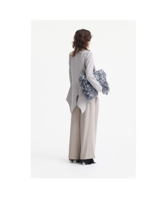 Julia Allert Brown Neutrals Fashion Forward Wide-Leg Pants & Contrast Belt