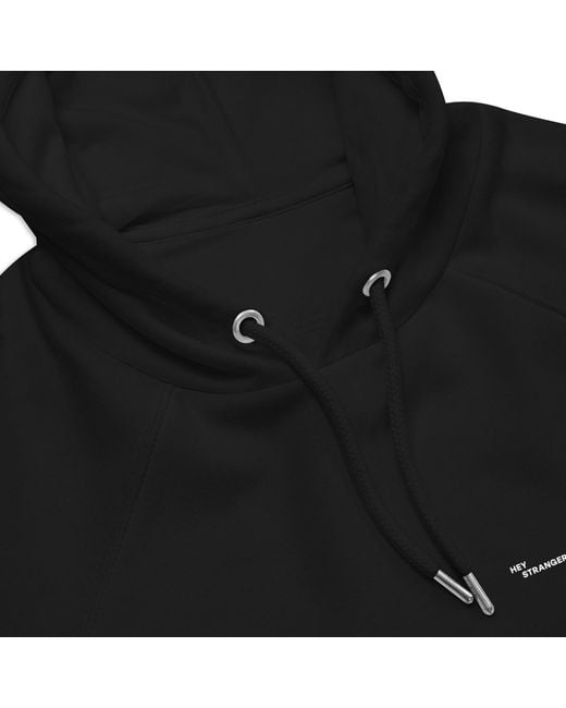 Anchor and Crew Black Seven You Are Enough X Mental Health Editions Organic Cotton Hoodie
