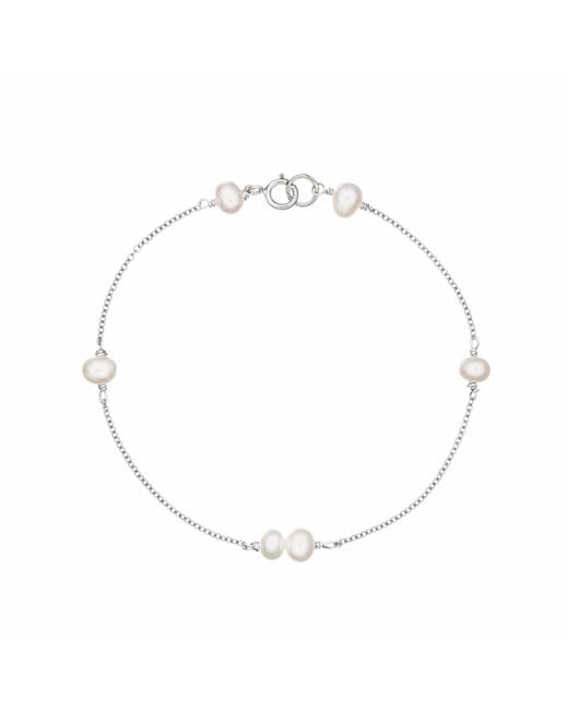 Lily & Roo Metallic Cluster Pearl Bangle