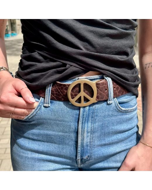 Lynn Tallerico Black Peace Belt