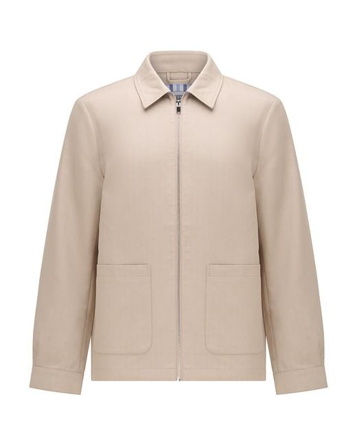 Guards London Natural Neutrals Stonham Essential Casual Jacket for men