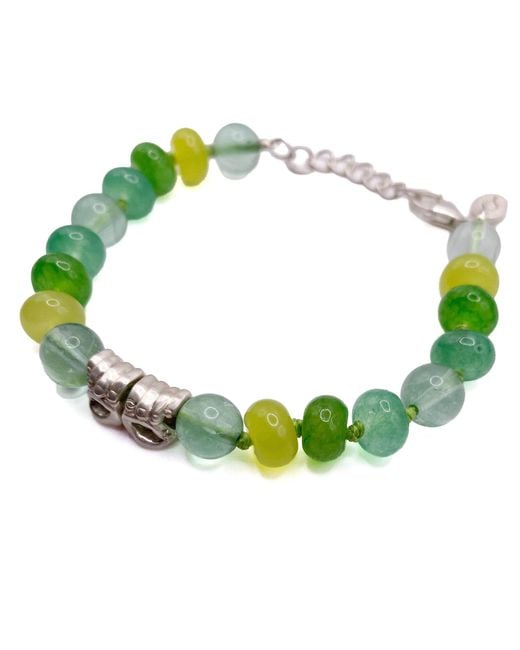 Après Youth Green 'Spud' Beaded Friendship Bracelet