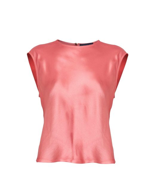 Helen Mcalinden Pink Nicki Coral Rose Blouse