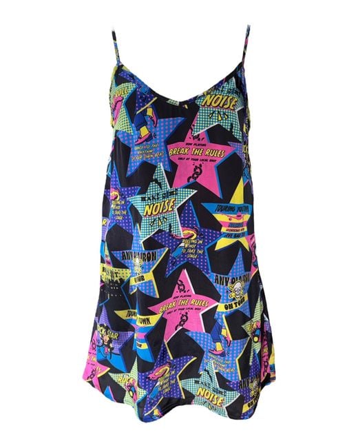 Any Old Iron Multicolor On Tour Printed Short Dress