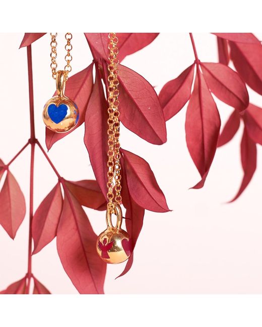 Myrto Katramadou Jewellery Metallic Melina Pendant-Plated -Paw, Heart, Butterfly, Star