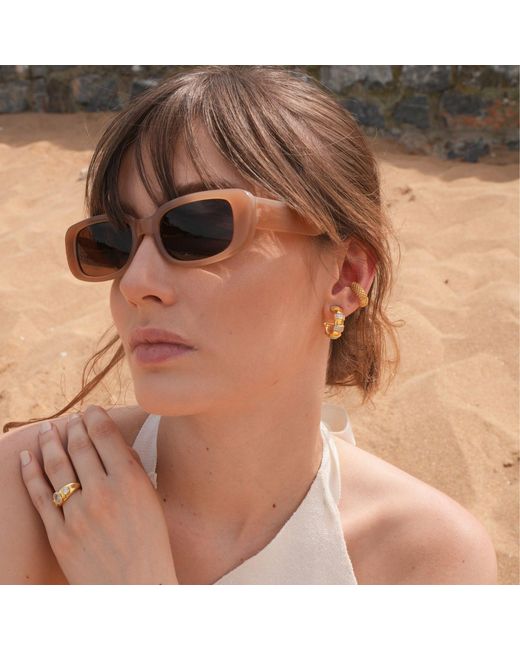 LINYA JEWELLERY Metallic Janet Cartilage Ear Cuff