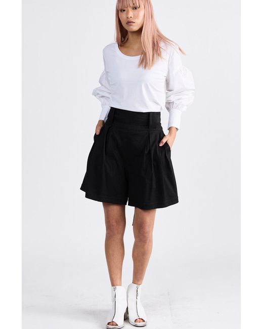 Dref Black Florence High Waisted Short