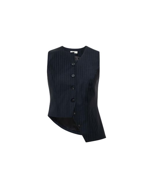 Sélone Blue Noira Asymmetric Tie Vest