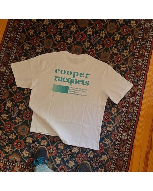 Cooper Racquets Blue Adventure T-Shirt for men