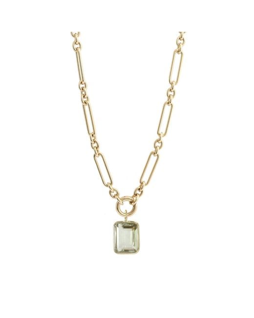 Hye Jane Jewelry Metallic Gemma Amethyst Necklace
