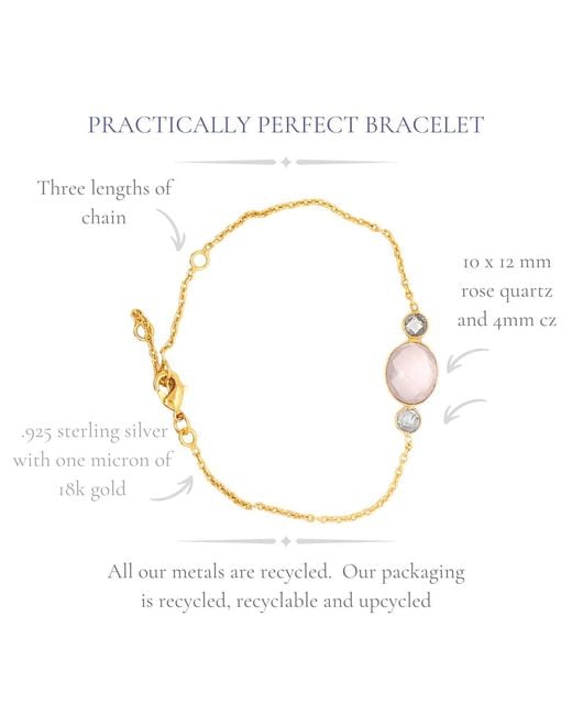GEM BAZAAR Metallic Practically Perfect Bracelet