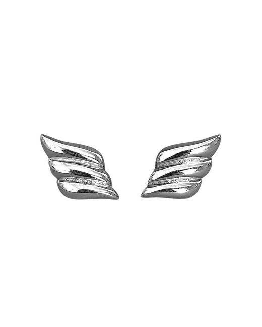 Mickey's Girl White Sleek Seraph Waterproof Earrings
