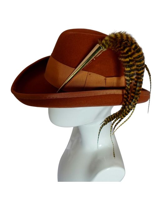 Romer Millinery Black Rose Feather Clip For Hats, Hair, Turbans And Lapel Xl And