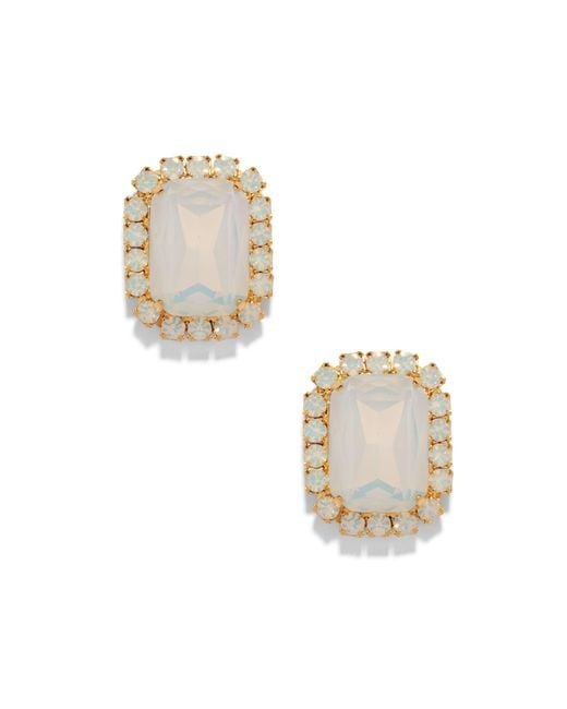 The Pink Reef Metallic Gem Stud
