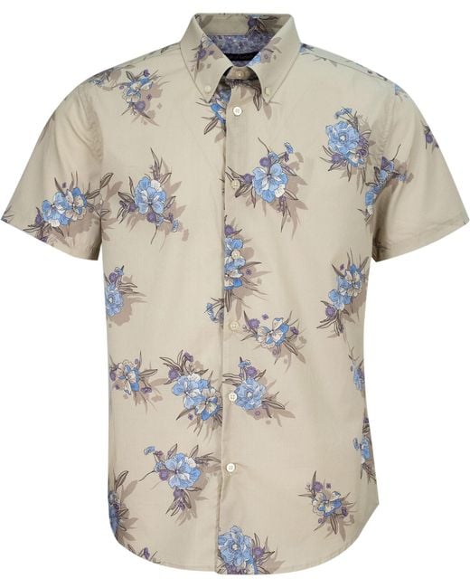 Lords of Harlech Gray Tim Oxford Harmony Shirt for men