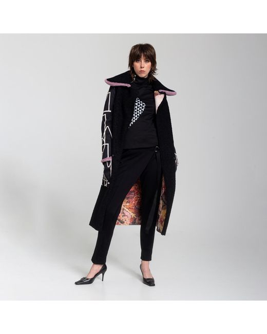 ARTISTA Pink Secret Geisha Printed Coat