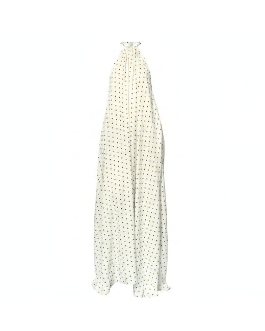 Alia Studio White Volupté Maxi Dress