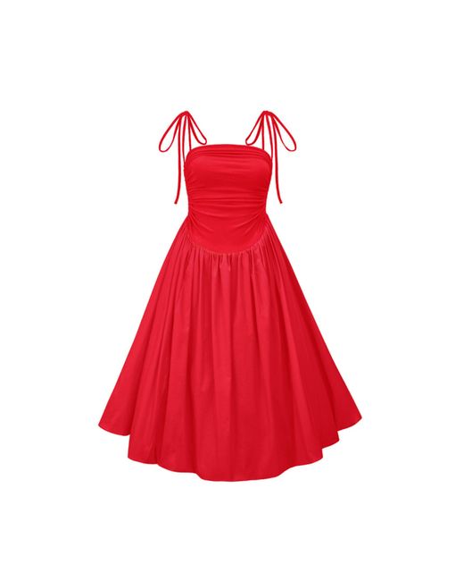 Amy Lynn Red Alexa Cherry Puffball Dress