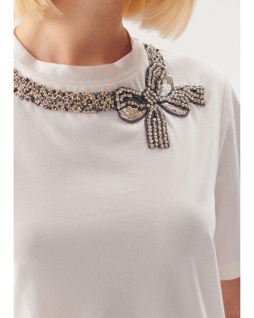 Exquise White Leilani Tshirt