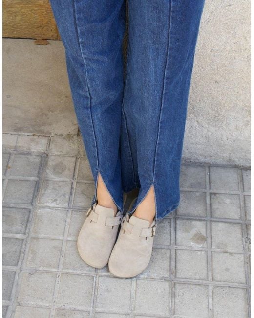 Mind Traveler Blue Dark Wide-Leg Cristina Jeans