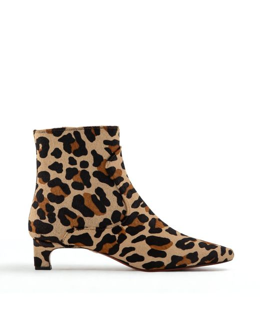 Mariano Shoes Brown Gandarinha Boot Leopard