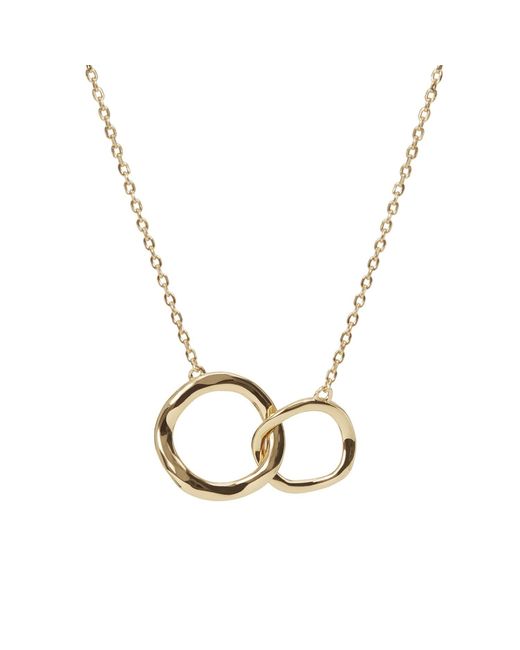 Muru Metallic Connected Necklace