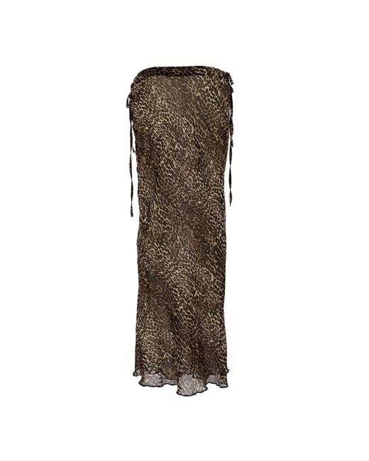 Herfetch Brown Exotic Skirt
