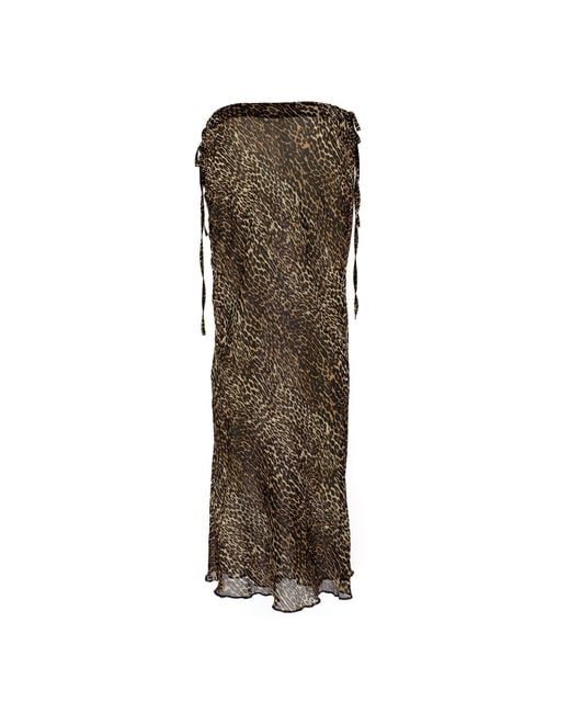 Herfetch Brown Exotic Skirt