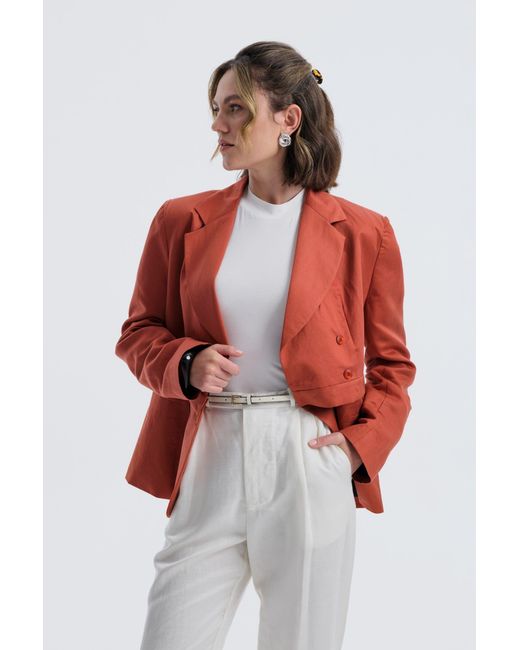 Baltér Orange Martha's Vineyard Blazer