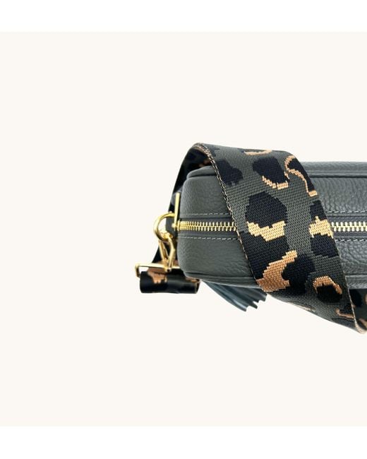 Apatchy London Black Leopard Strap