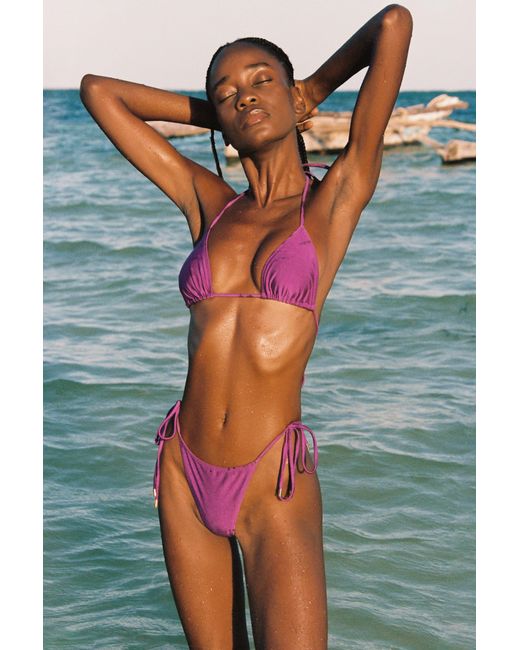 Sunkissed Purple Le Triangle Bottom
