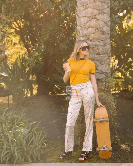 Jennafer Grace Gray Venusian Silk Trousers