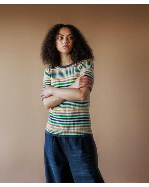 Mabli Blue Caravan Tee
