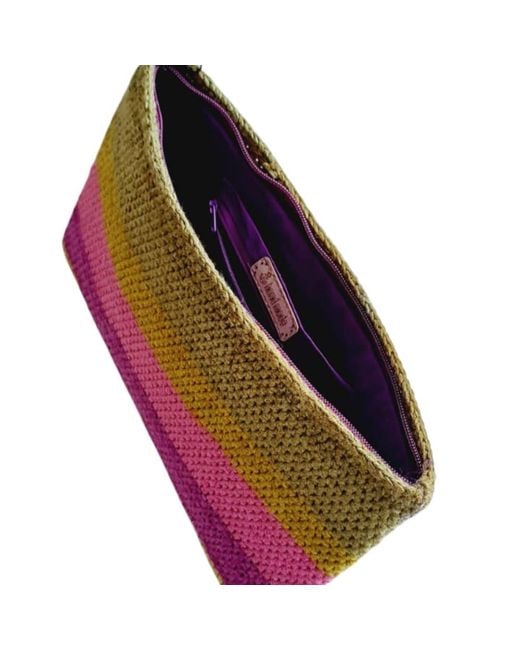 Springmoonatelier Red Christmas Pouch Handbag