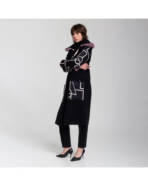 ARTISTA Pink Secret Geisha Printed Coat