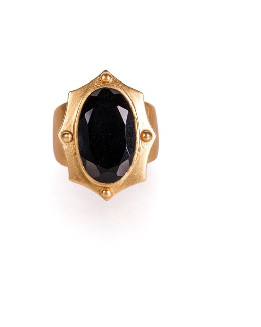 Christina Greene Black Ethos Ring