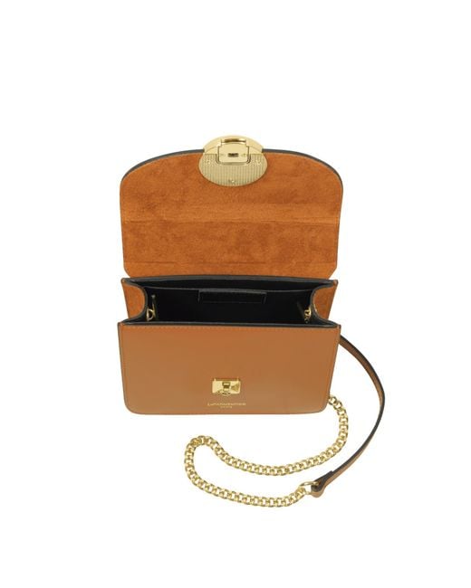 Le Parmentier Brown New Ondina Mini Shoulder Bag