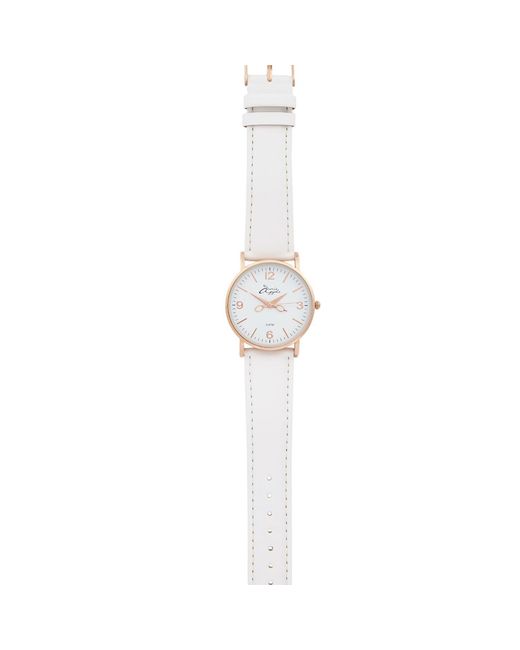 Bermuda Watch Company White Annie Apple Rose/ Leather Hairdresser Scissor Watch for men