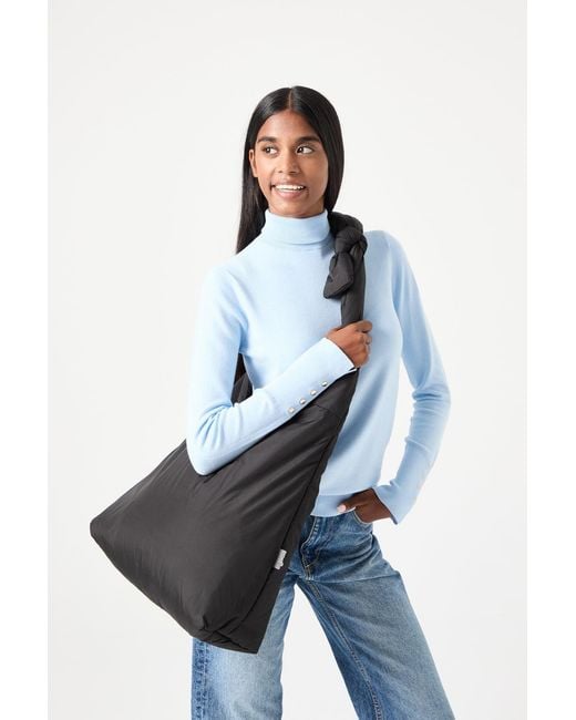 Lefrik Black Biwa Puffy Bag