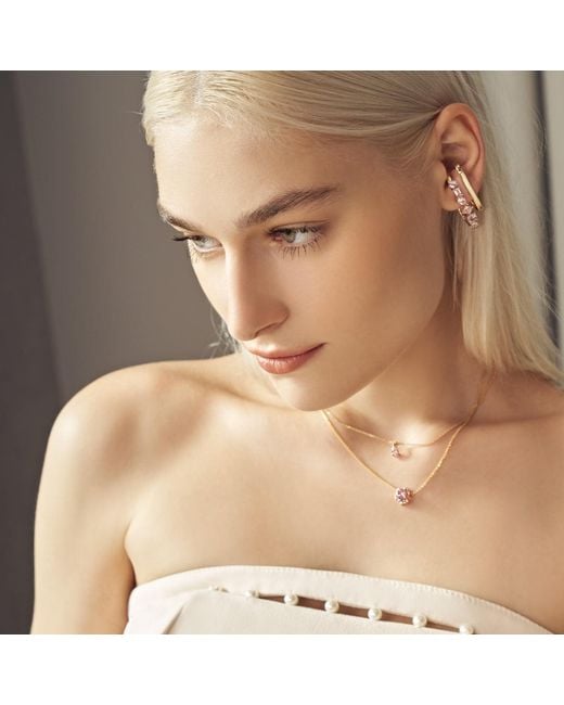 Juvetti Metallic Ori Small Pendant Necklace