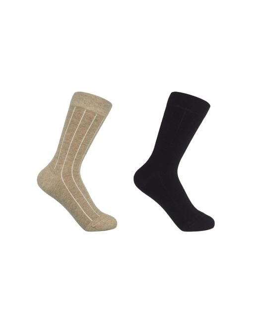 Peper Harow - Made in England Black Two Pairs Cashmere Socks Bundle –