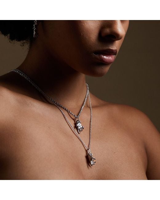 Kasun Metallic Hand Of The Protector Pendant