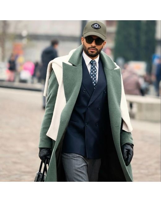 C. Grassi Black The Energy Project Evil Eye Hat for men