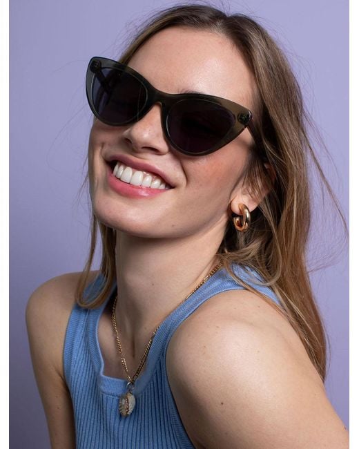 ZOË DE PASS EYEWEAR Blue Amy Forest