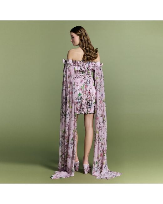 Nur Karaata Pink Azure Drift Dress