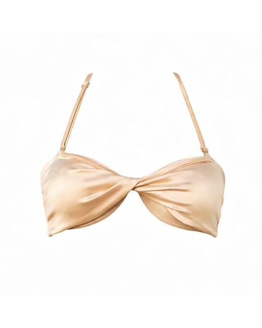 Belletage Swimwear Natural The Razorback Top